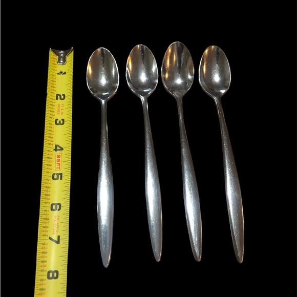 World tableware stainless steel 18/8 Long Handled Spoons set of 4 - Picture 4 of 4